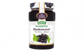 Stute Blackcurrant - Extra Jam  Glass Jar  430 grams